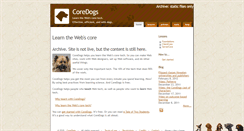 Desktop Screenshot of coredogs.com